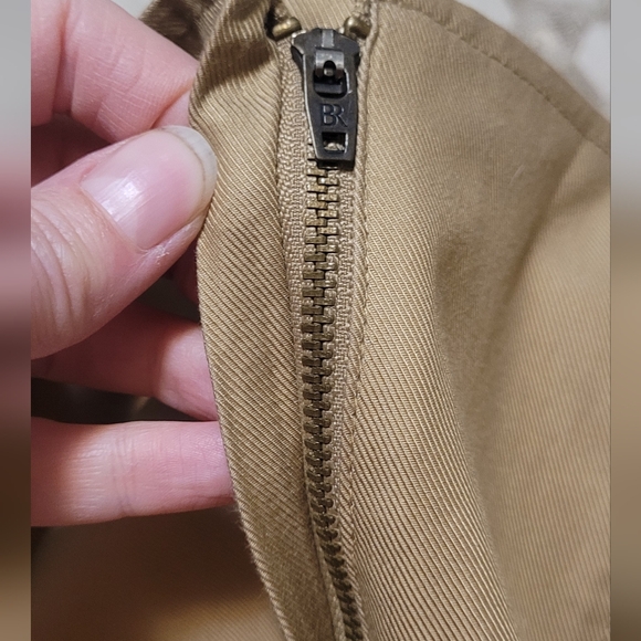 Elegant Tan Sleeveless Dress. Belt Missing - Picture 11 of 11